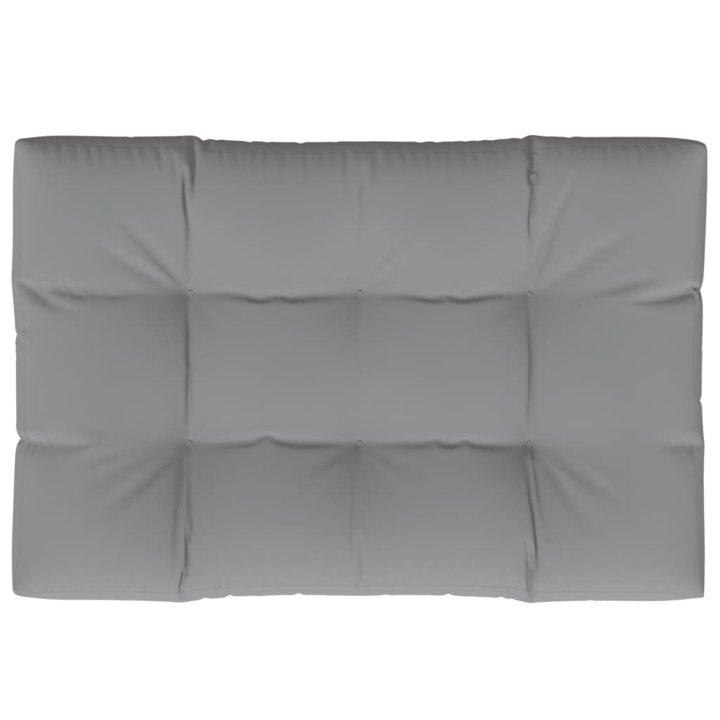 pallehynde 120x80x12 cm stof grå