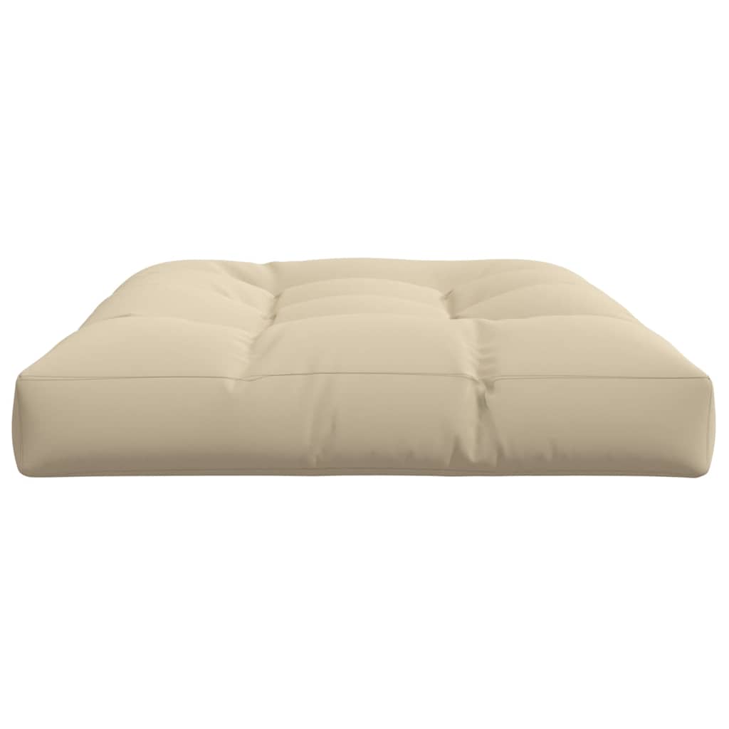 pallehynde 120x80x12 cm stof beige