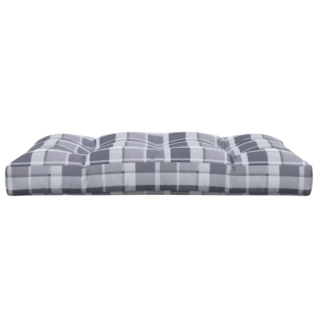pallehynde 120x80x12 cm stof gråternet