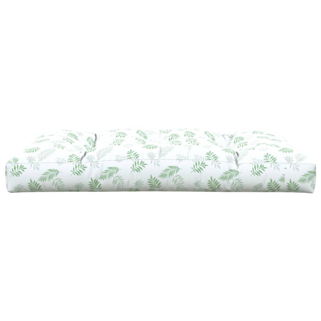 pallehynde 120x80x12 cm stof bladmønster