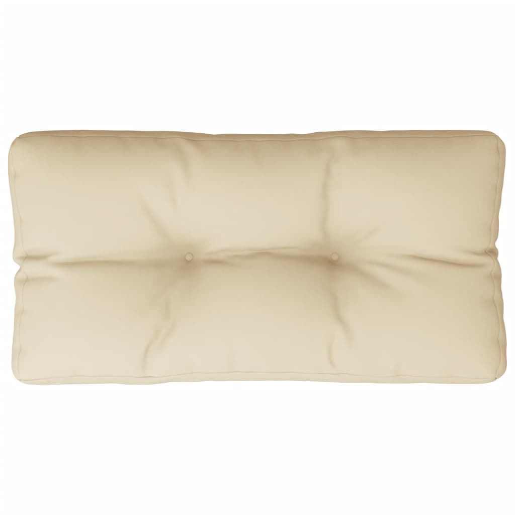 pallehynde 70x40x12 cm stof beige