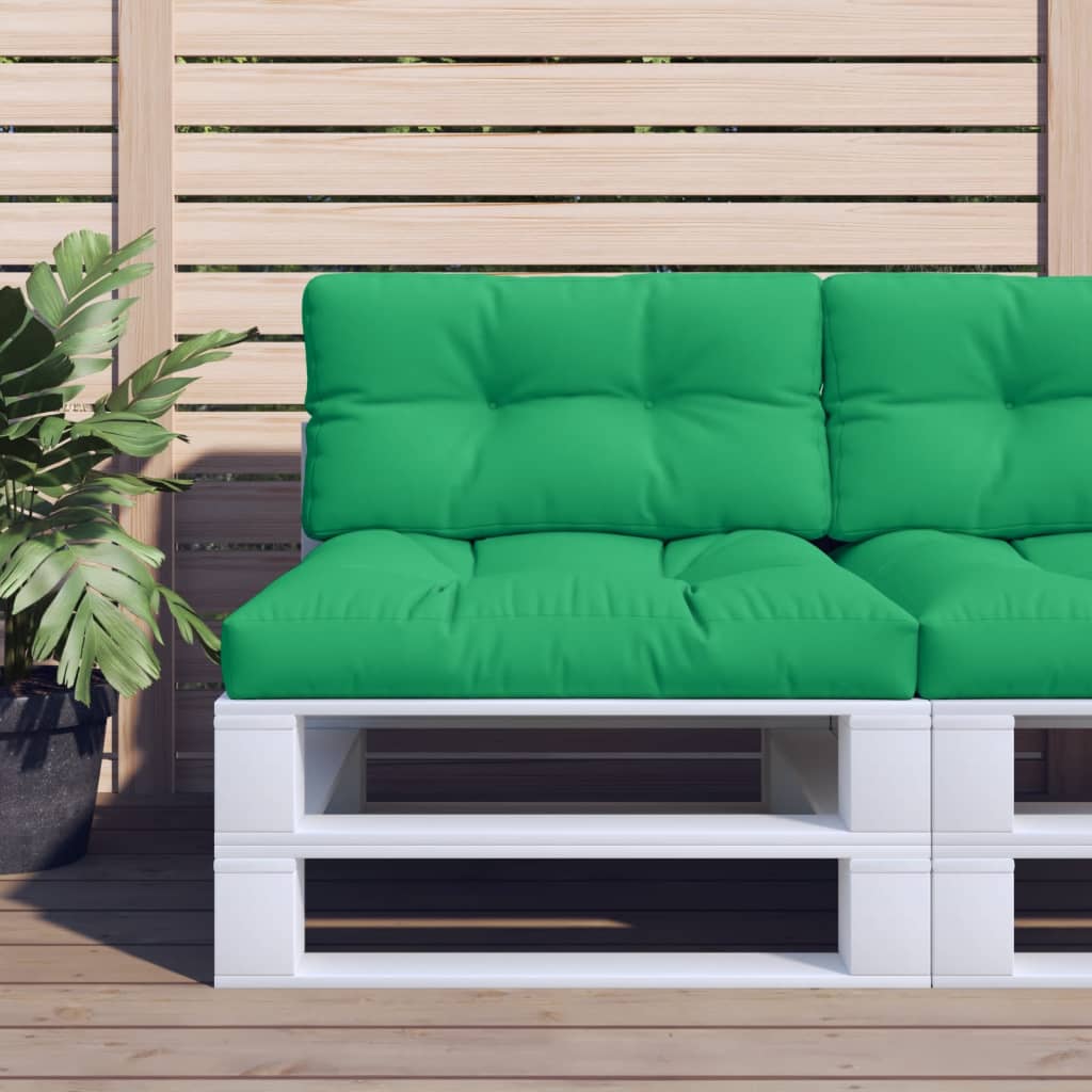 pallehynde 70x40x12 cm stof grøn