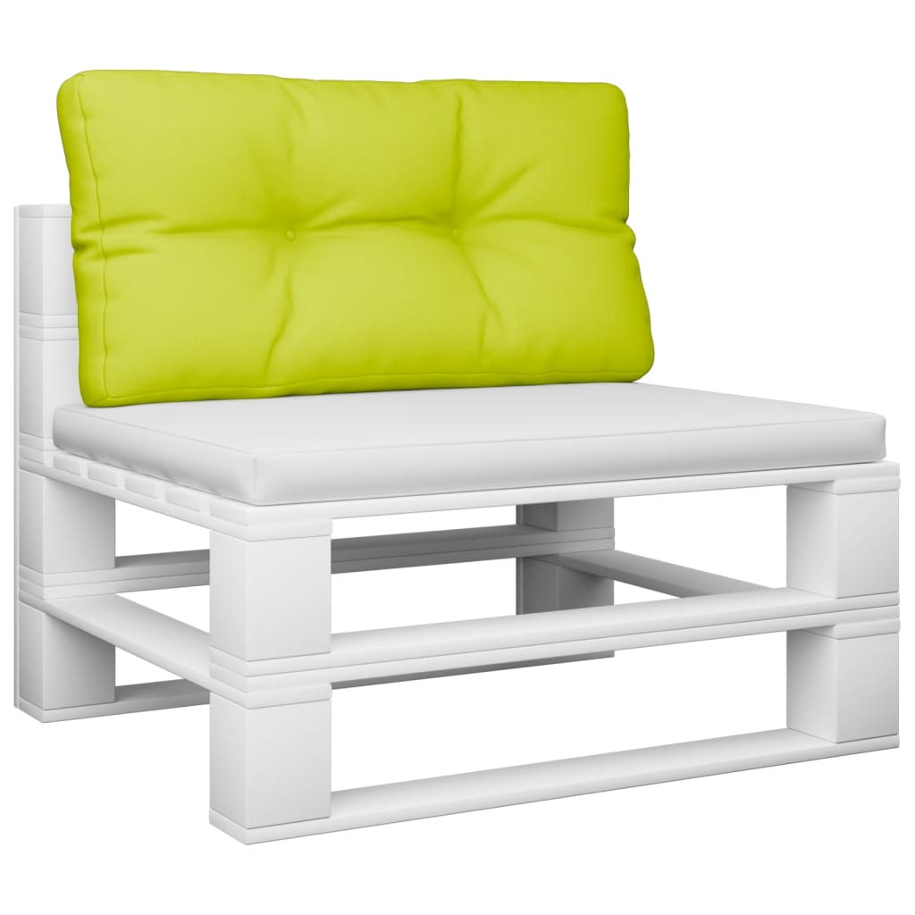 pallehynde 70x40x12 cm stof lysegrøn