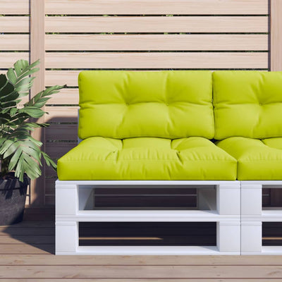 pallehynde 70x40x12 cm stof lysegrøn
