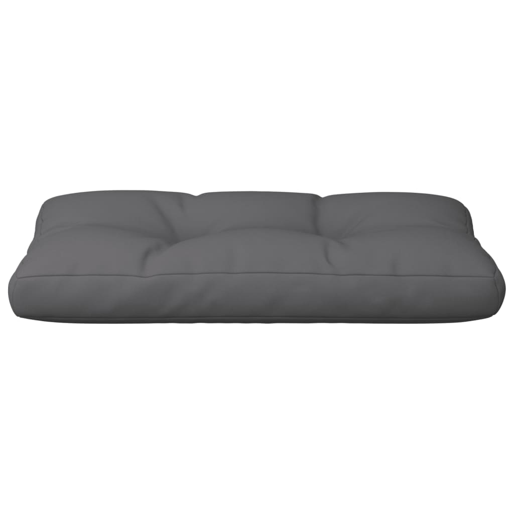 pallehynde 80x40x12 cm stof antracitgrå