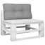 pallehynde 80x40x12 cm stof grå
