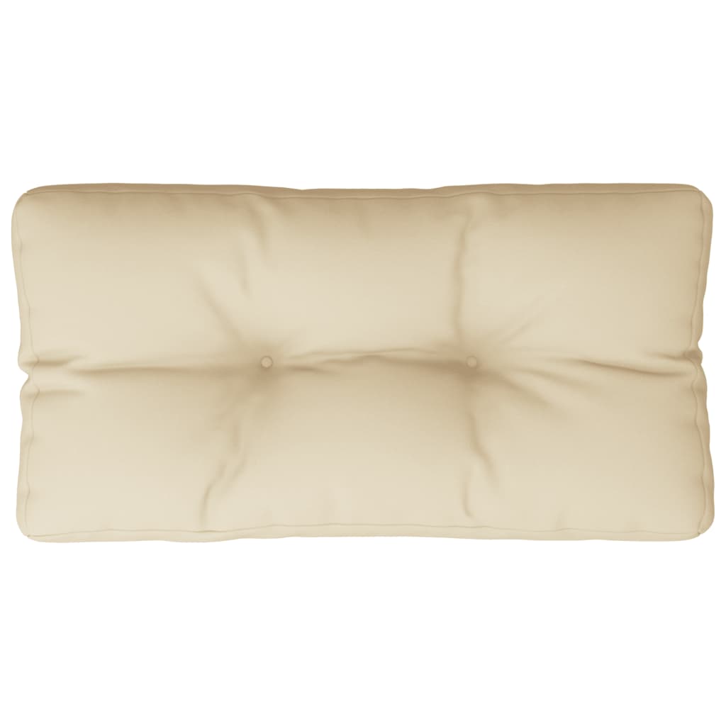 pallehynde 80x40x12 cm stof beige
