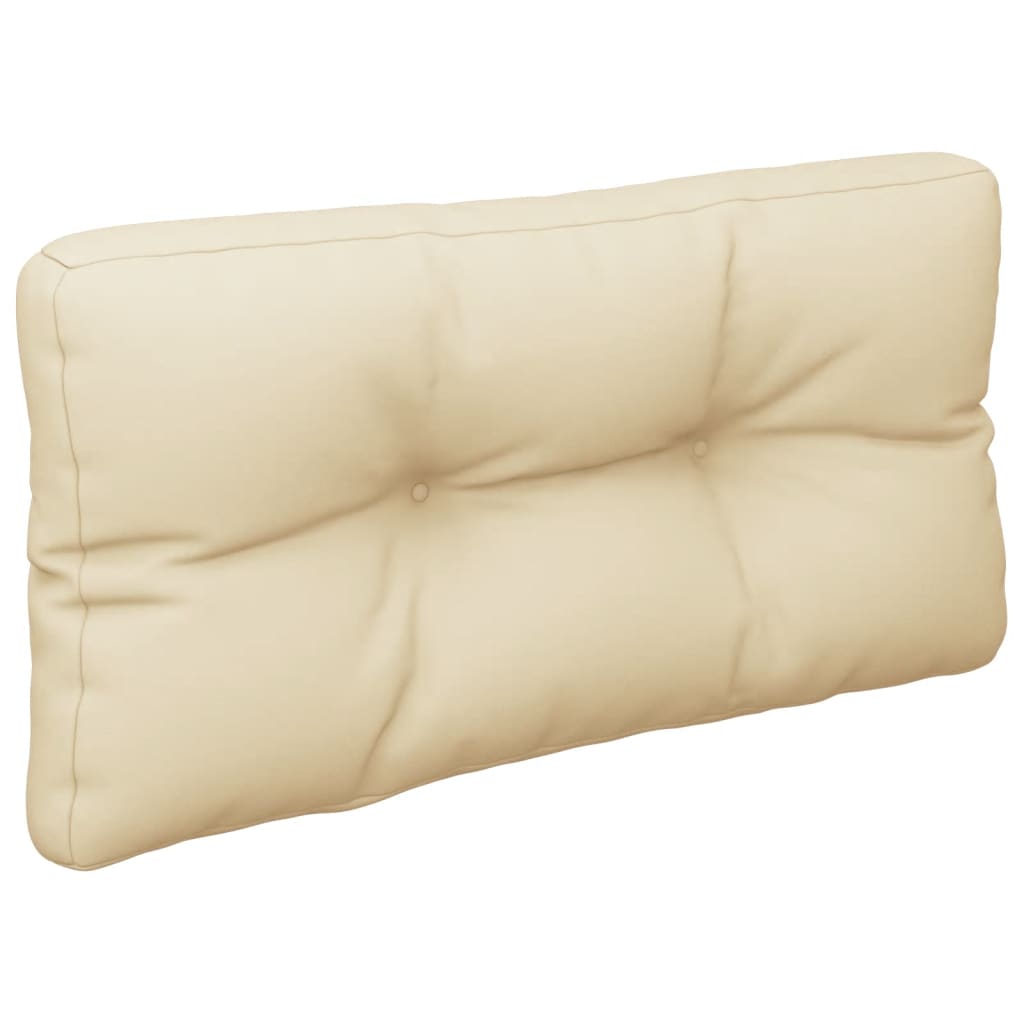 pallehynde 80x40x12 cm stof beige