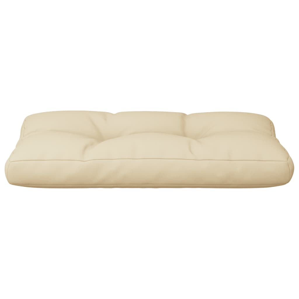 pallehynde 80x40x12 cm stof beige