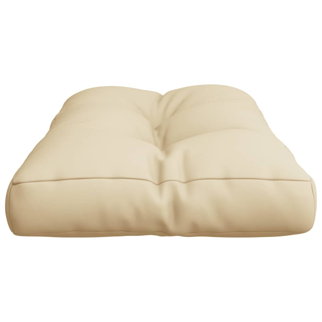 pallehynde 80x40x12 cm stof beige