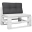 pallehynde 80x40x12 cm stof sort