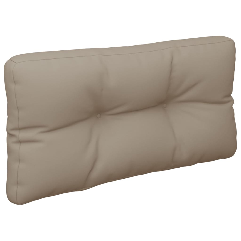 pallehynde 80x40x12 cm stof gråbrun