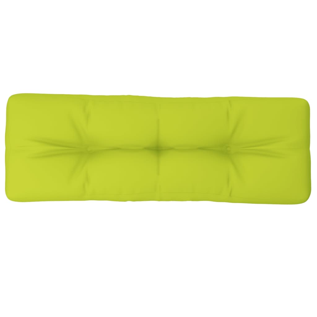 pallehynde 120x40x12 cm stof lysegrøn