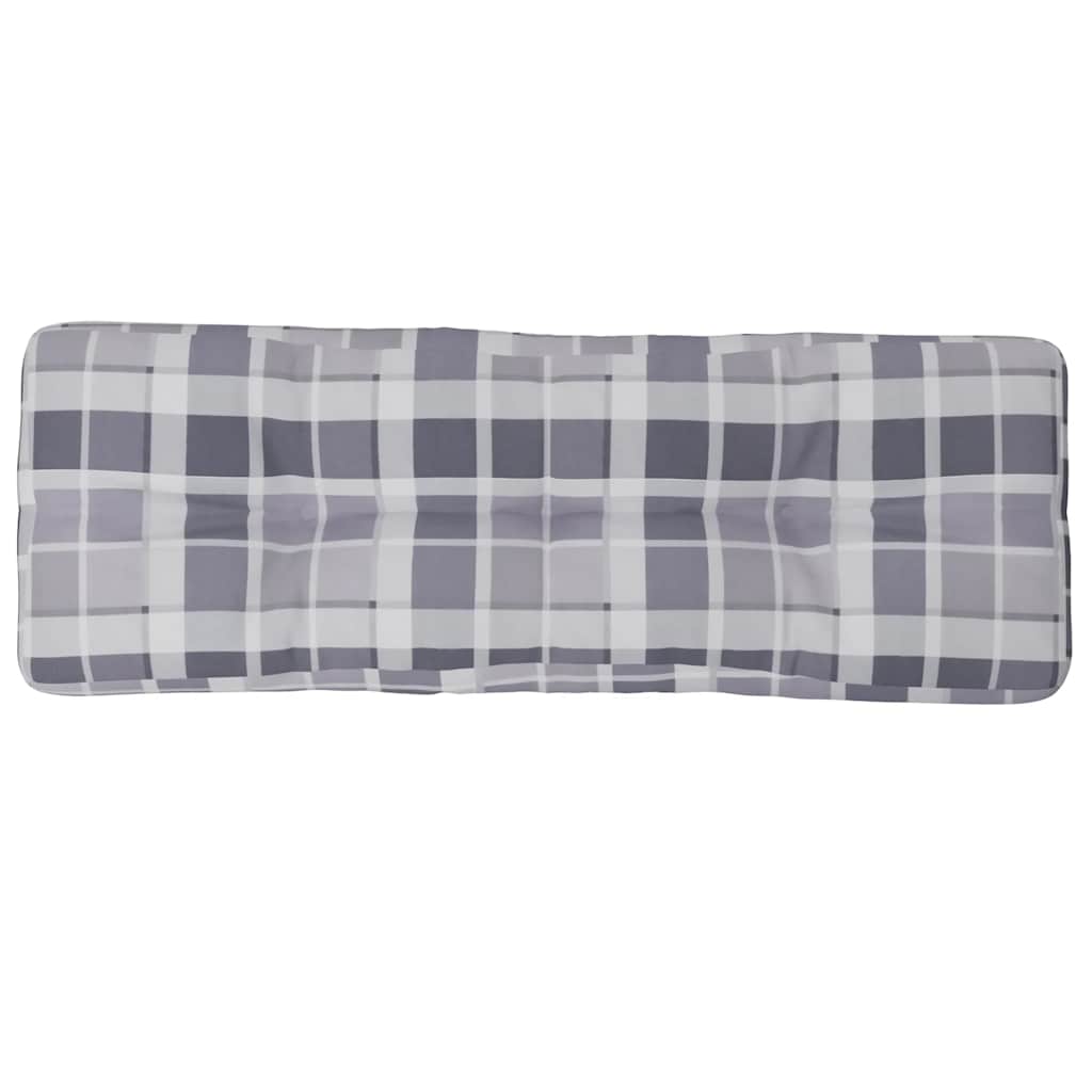 pallehynde 120x40x12 cm stof gråternet