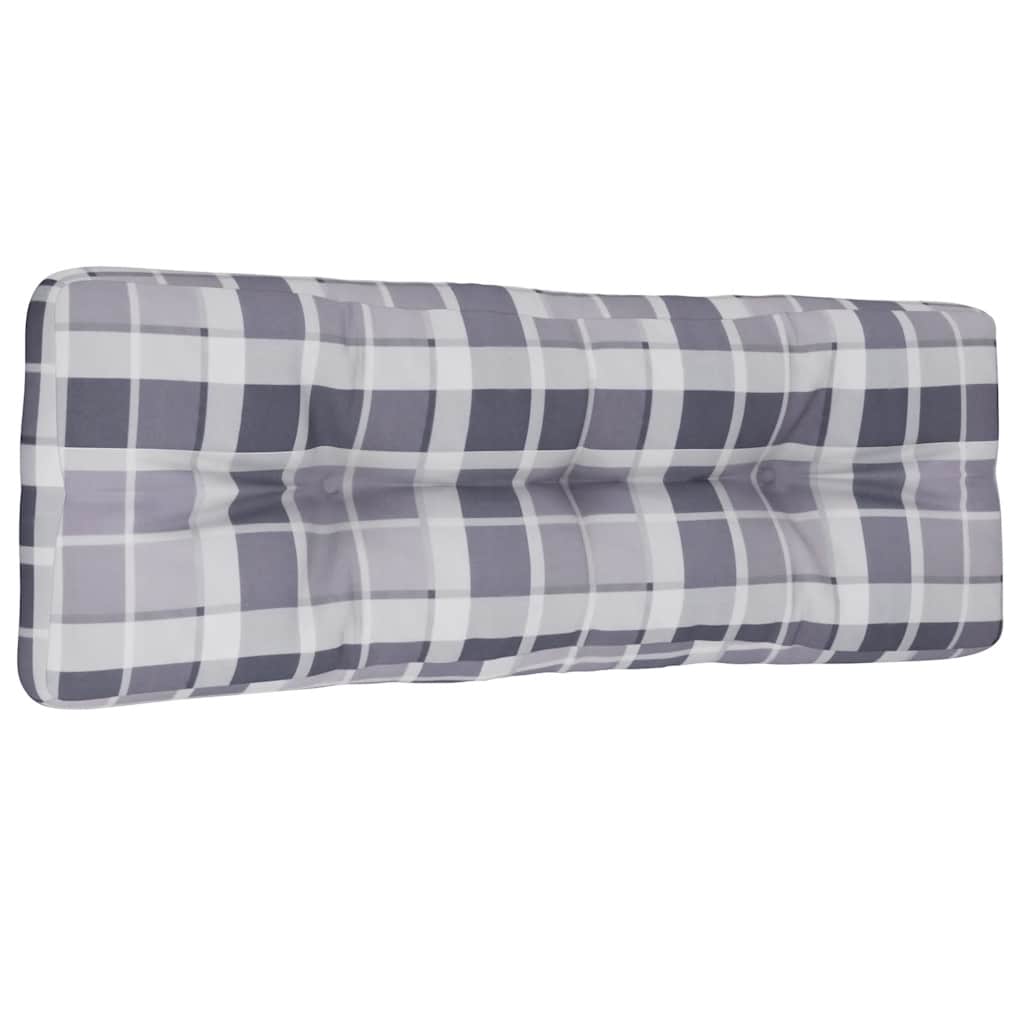 pallehynde 120x40x12 cm stof gråternet