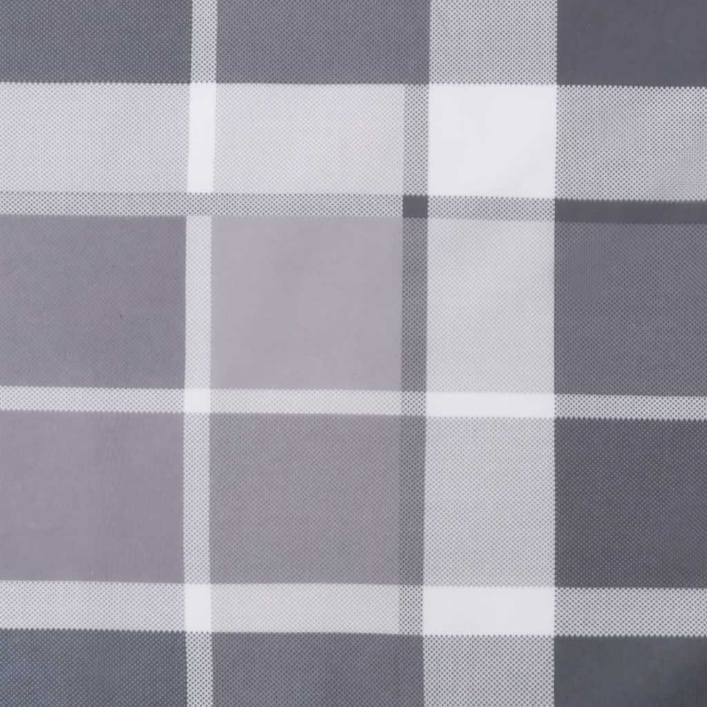 pallehynde 120x40x12 cm stof gråternet