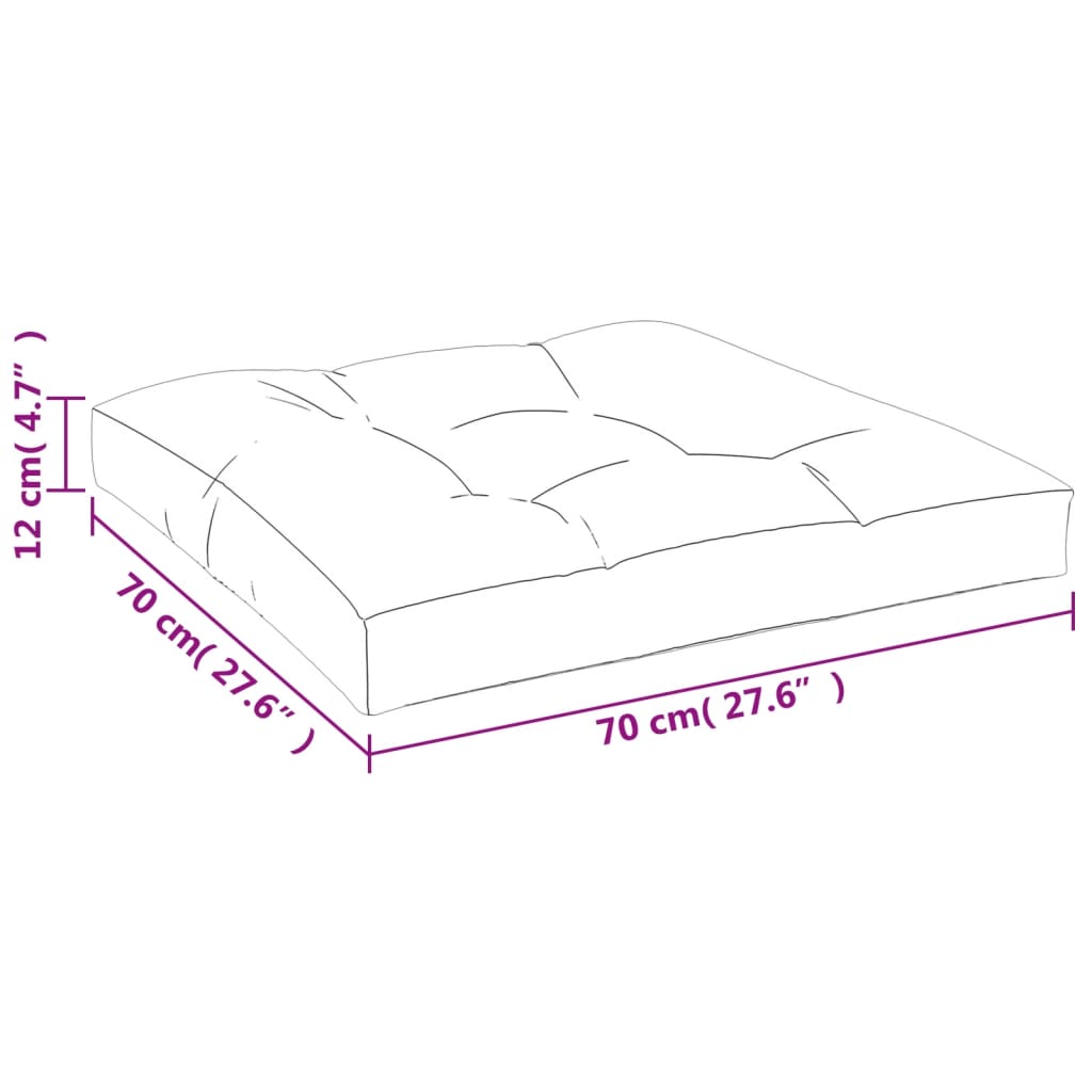 pallehynder 2 stk. stof cremefarvet