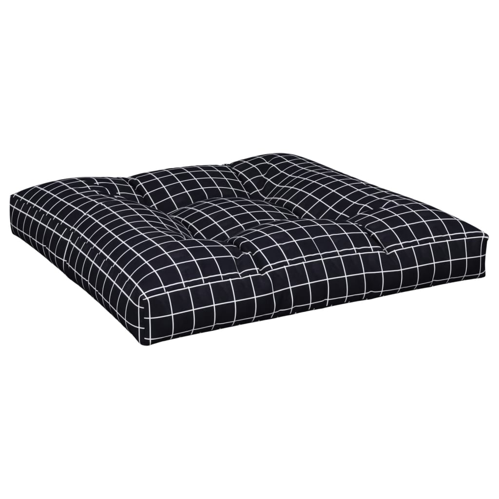 pallehynder 2 stk. stof ternet sort