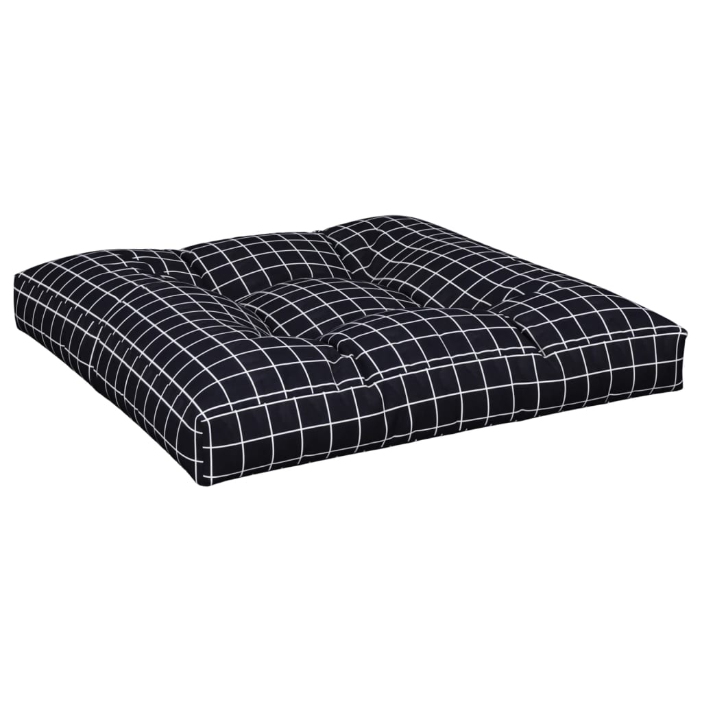 pallehynder 2 stk. stof ternet sort