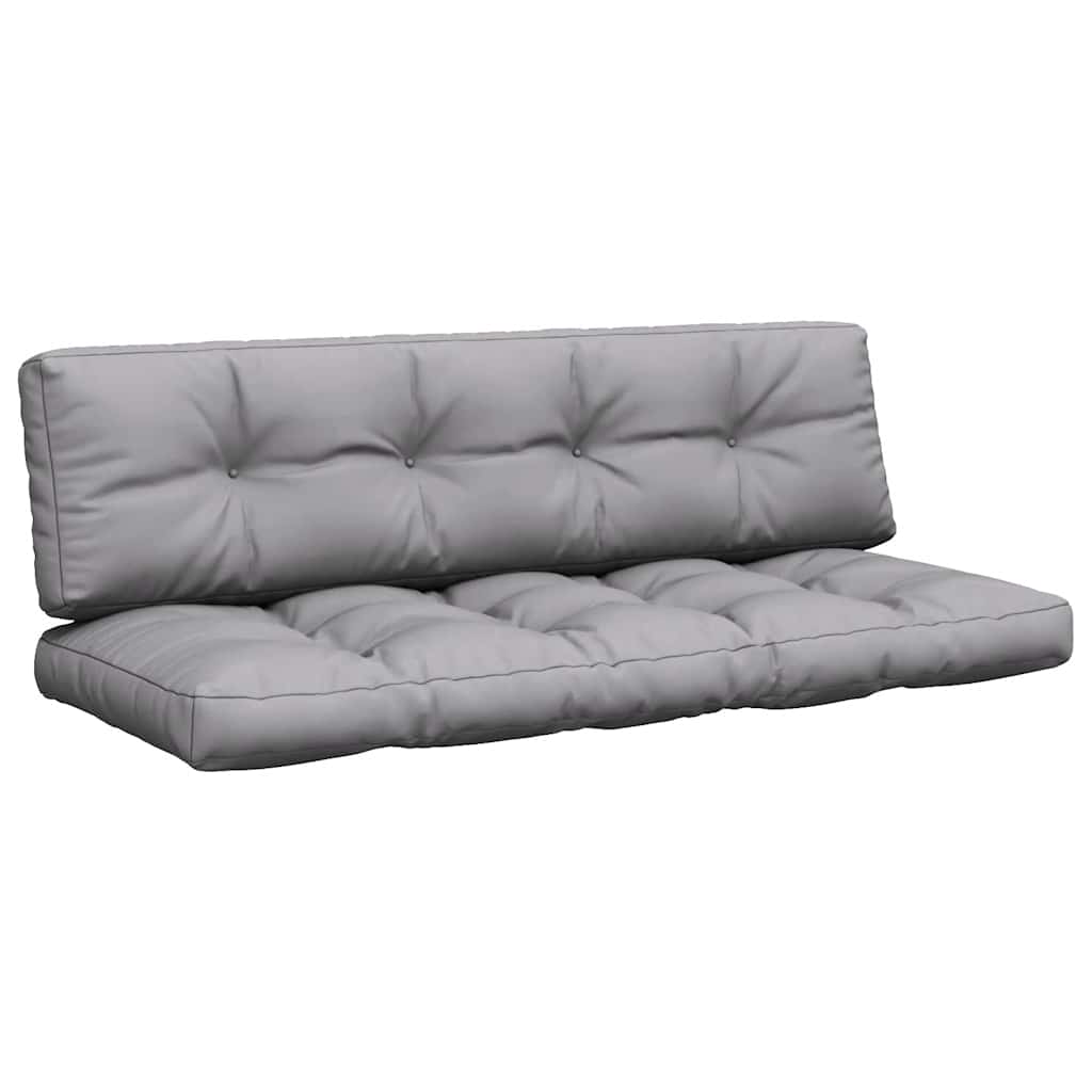 pallehynder 2 stk. stof grå