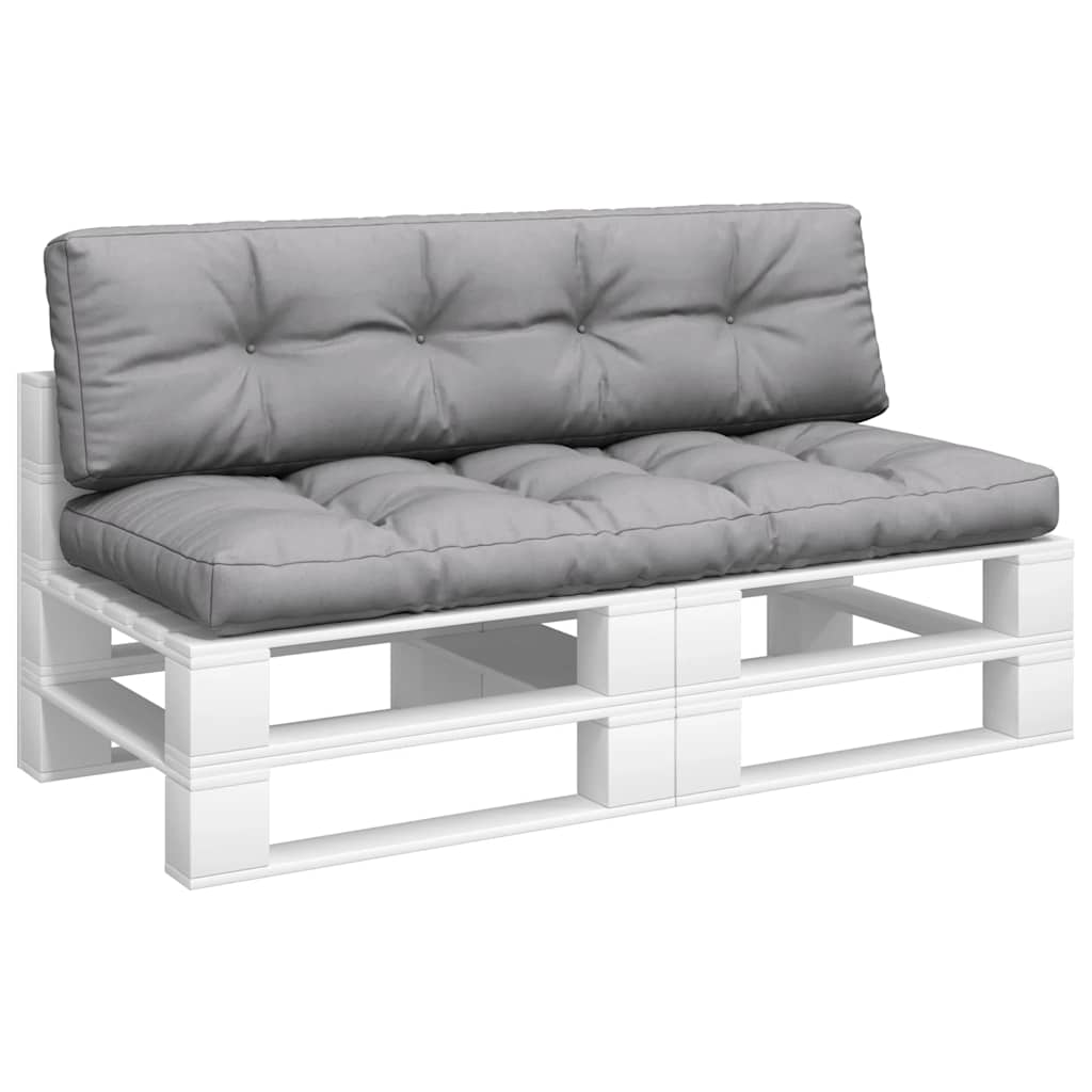 pallehynder 2 stk. stof grå