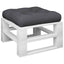 pallehynde 60x61,5x10 cm stof sort