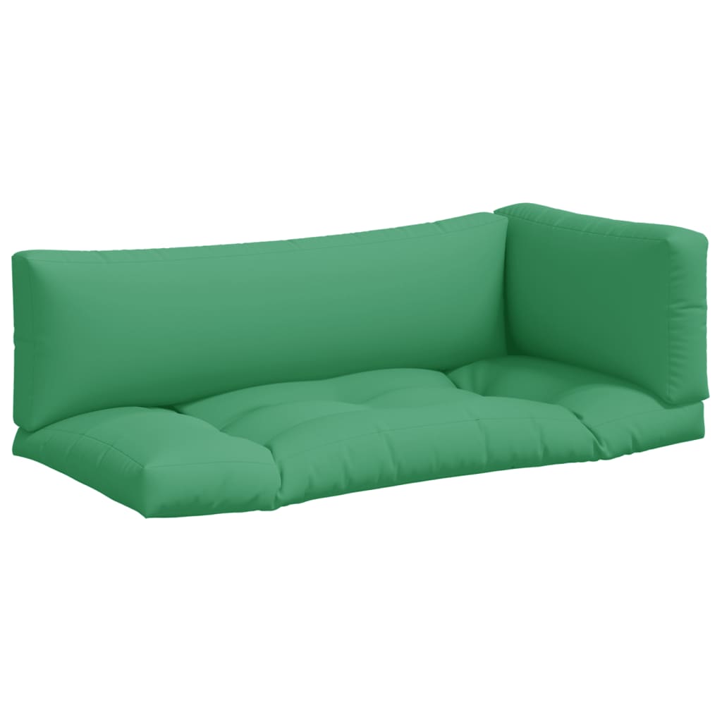 pallehynder 3 stk. stof grøn