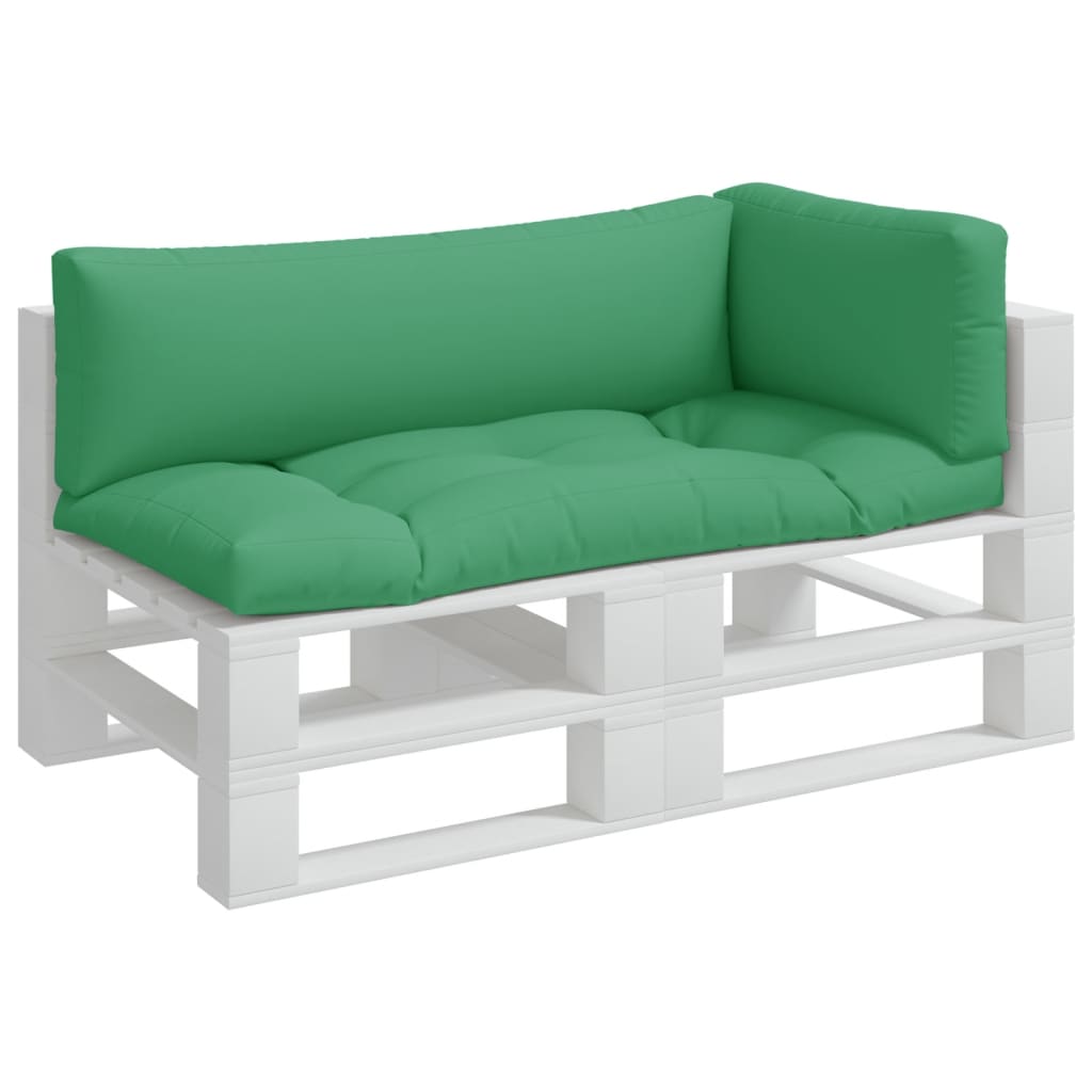 pallehynder 3 stk. stof grøn