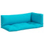 pallehynder 3 stk. oxfordstof turkis