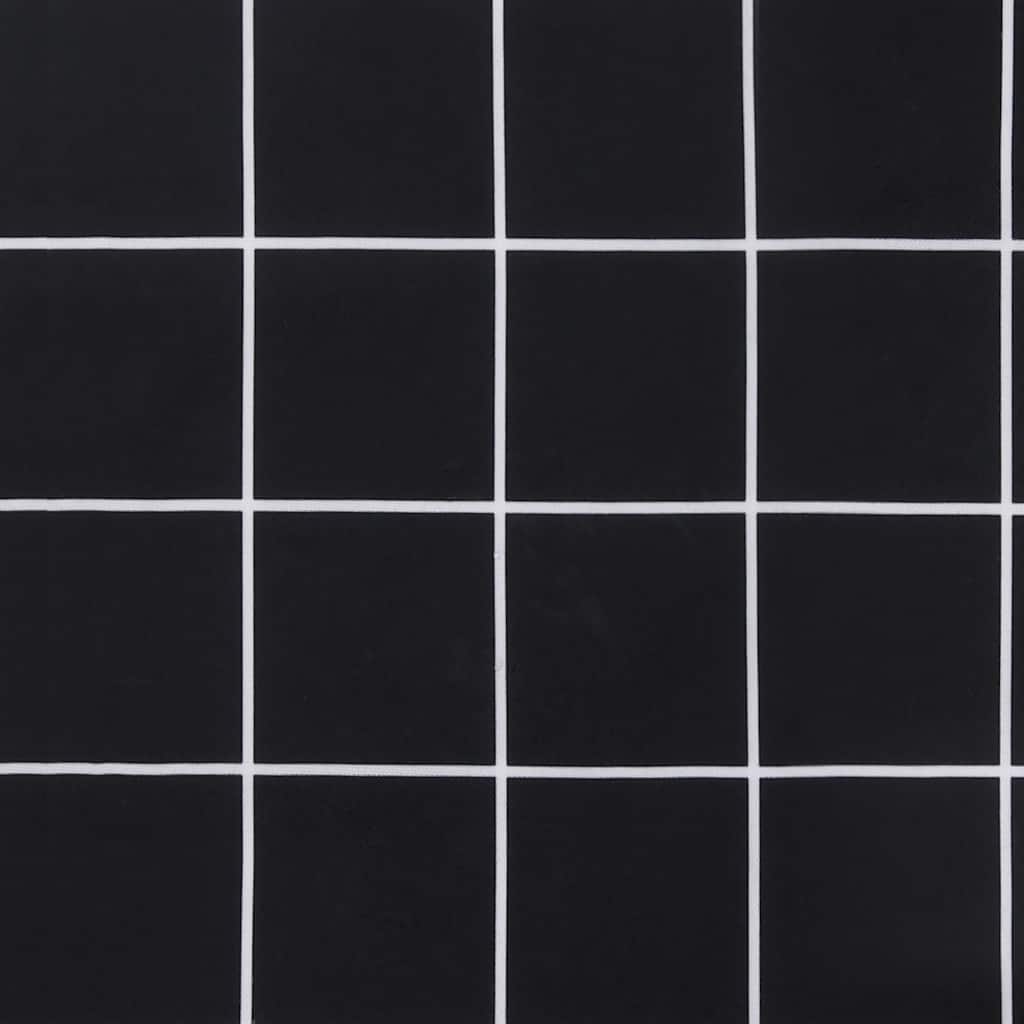 hynde til havebænk 120x50x3 cm oxfordstof ternet sort