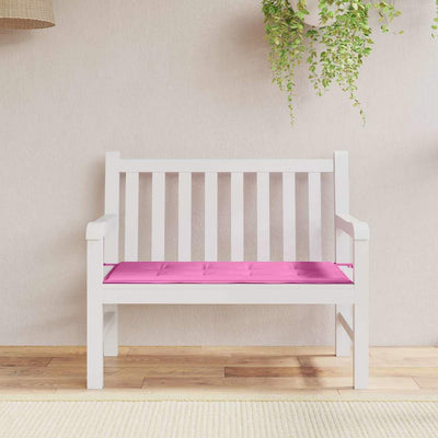 Stolepude Oxford stof Lyserød 120 x 50 x 3 cm