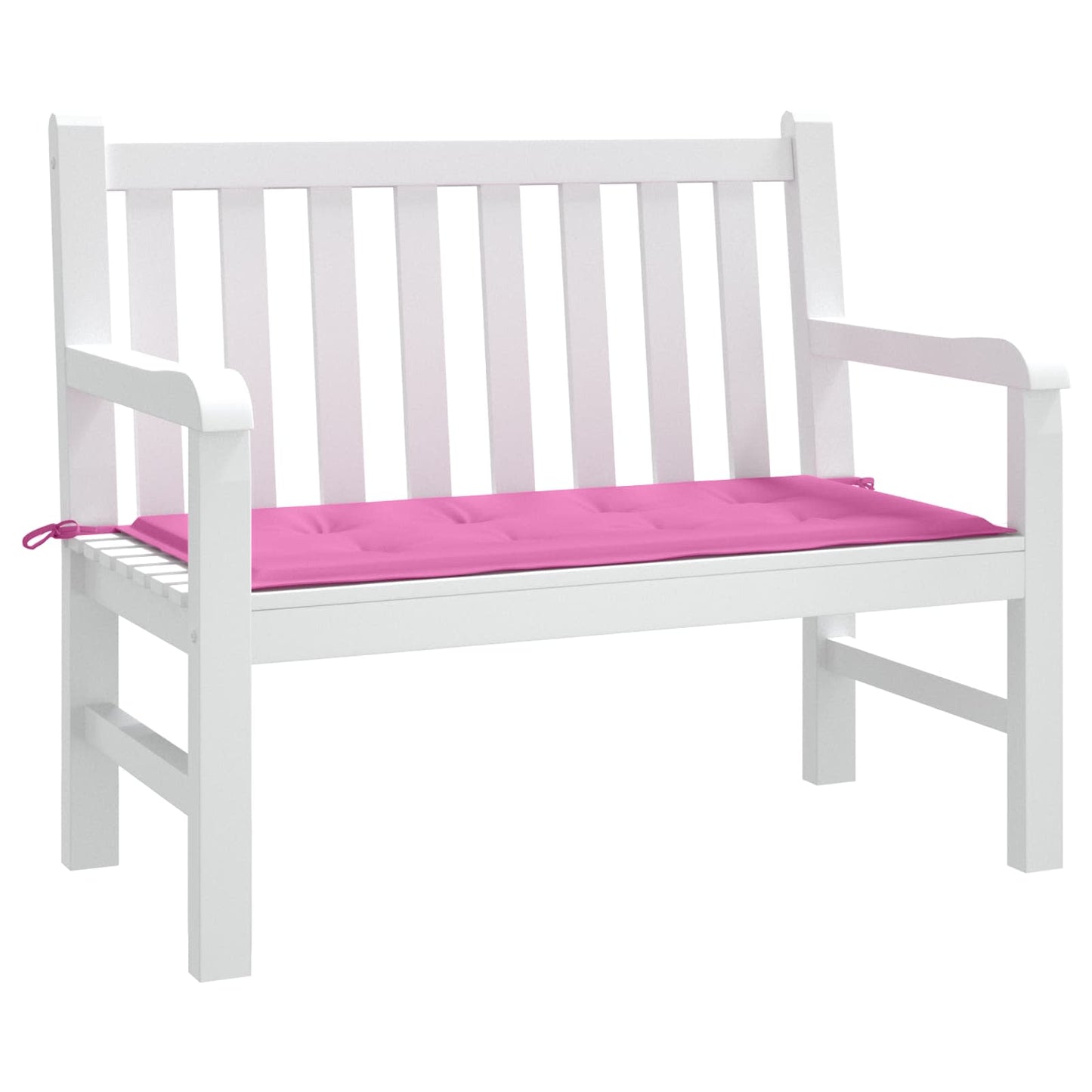Stolepude Oxford stof Lyserød 120 x 50 x 3 cm