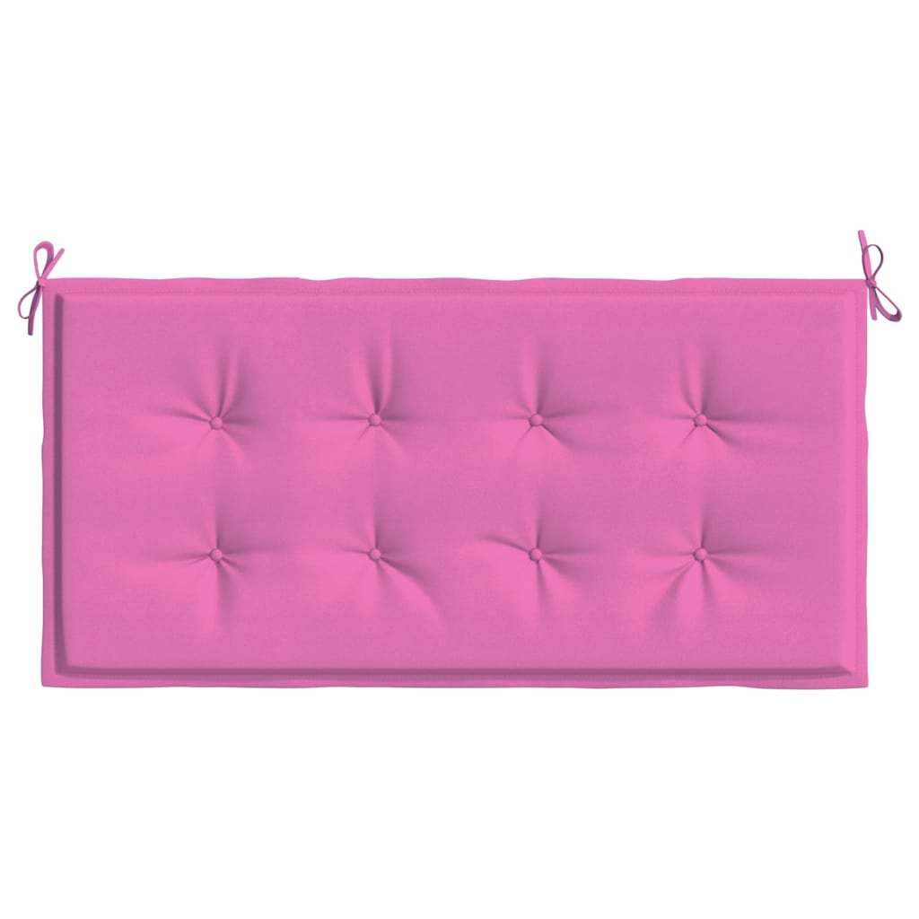 Stolepude Oxford stof Lyserød 120 x 50 x 3 cm