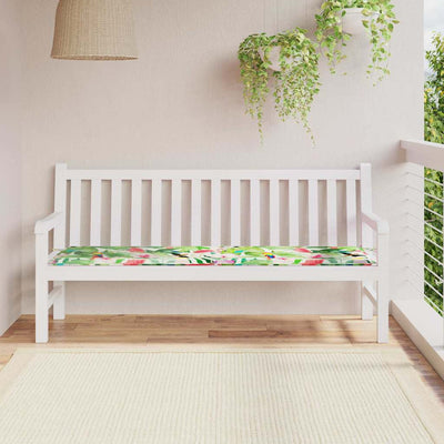 Bænk Pude Oxford stof Flerfarvet 180 x 50 x 3 cm