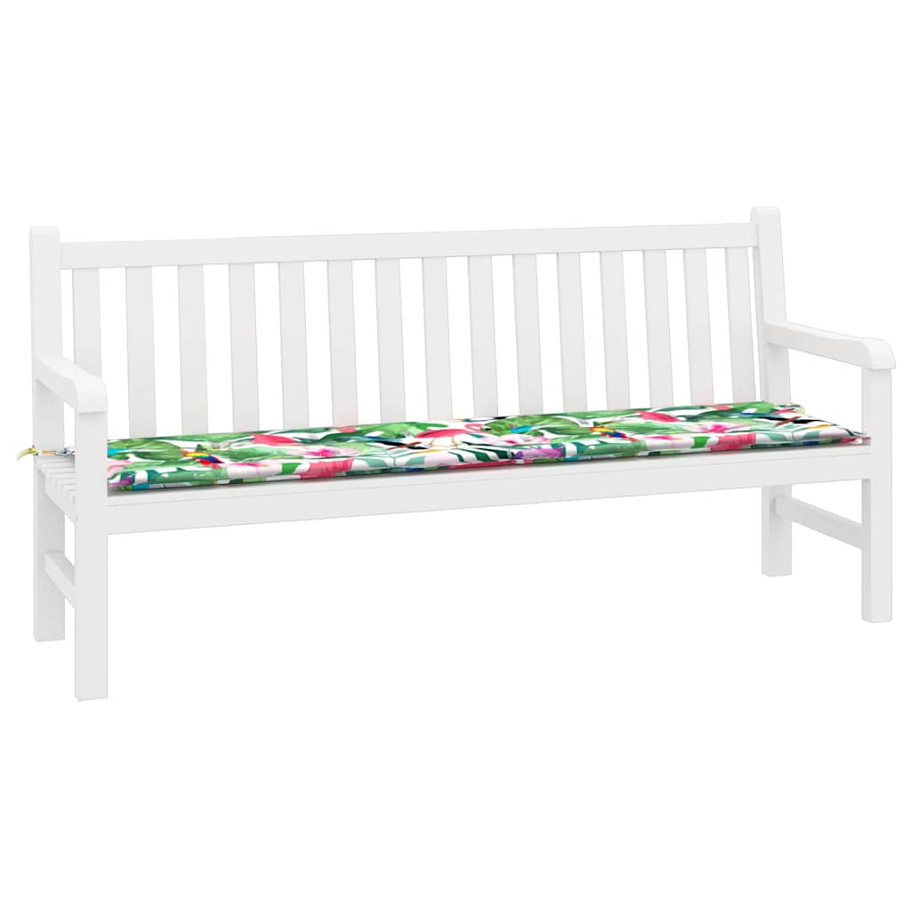 Bænk Pude Oxford stof Flerfarvet 180 x 50 x 3 cm