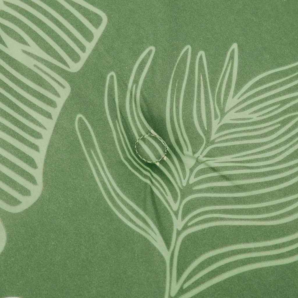Bænk Pude Oxford stof Bladdesign 180 x 50 x 3 cm
