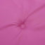 hynde til havebænk 200x50x3 cm stof pink