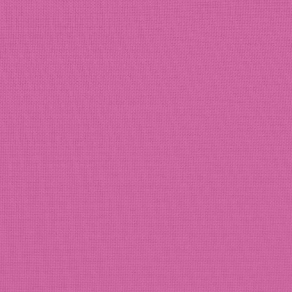 stolehynder med høj ryg 4 stk. stof pink