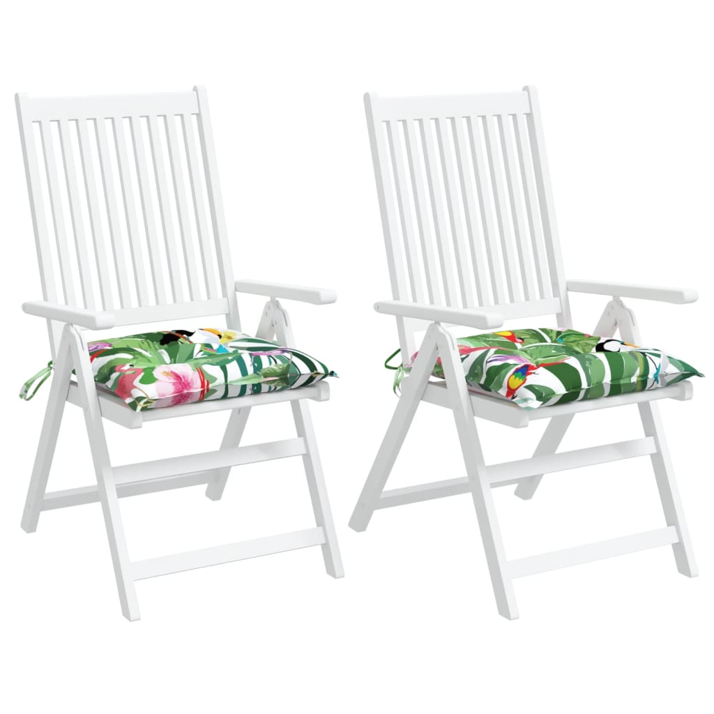 stolehynder 2 stk. 540x40x7 cm stof flerfarvet