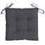 stolehynder 4 stk. 50x50x7 cm oxfordstof antracitgrå