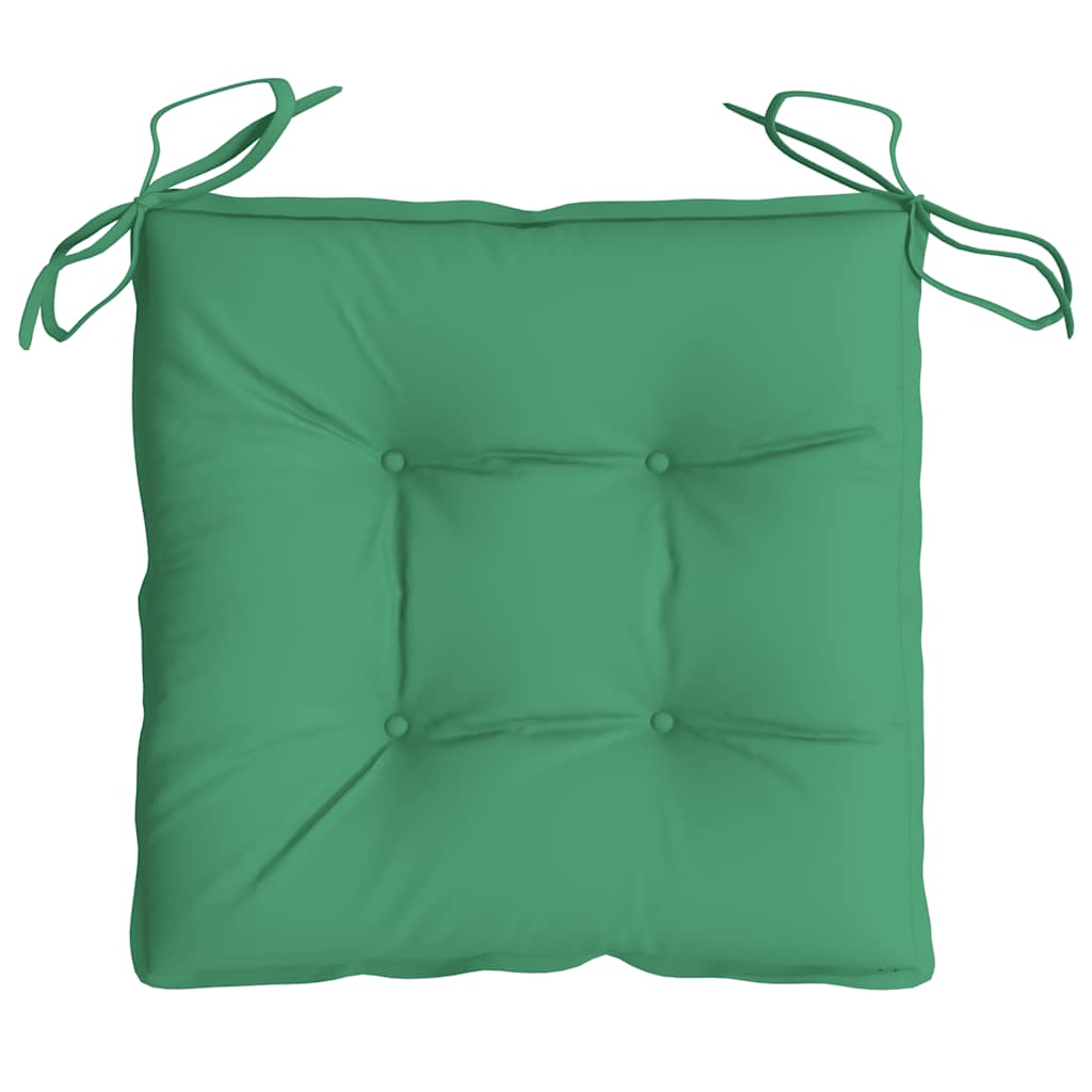 pallehynder 2 stk. 50x50x7 cm oxfordstof grøn