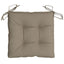 pallehynder 4 stk. 50x50x7 cm oxfordstof gråbrun