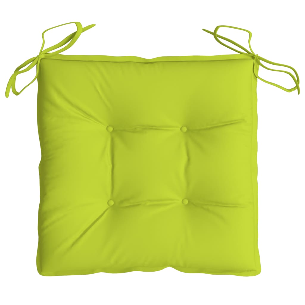 pallehynder 2 stk. 50x50x7 cm oxfordstof lysegrøn
