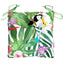 stolehynder 4 stk. 50x50x7 cm oxfordstof flerfarvet