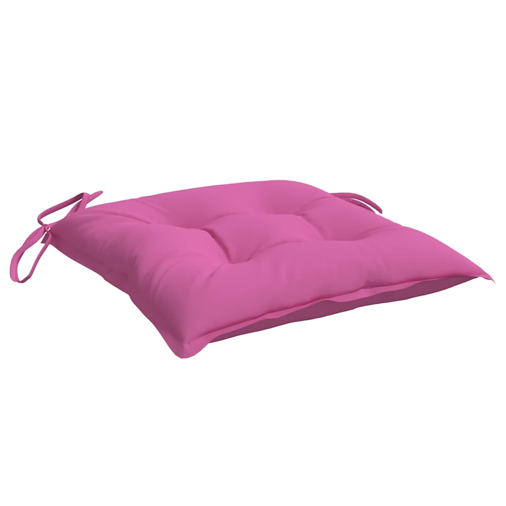 stolehynder 4 stk. 50x50x7 cm oxfordstof pink