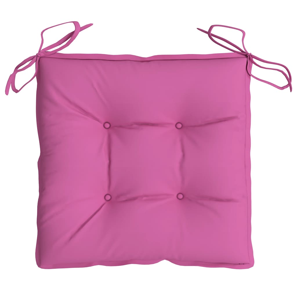 stolehynder 4 stk. 50x50x7 cm oxfordstof pink