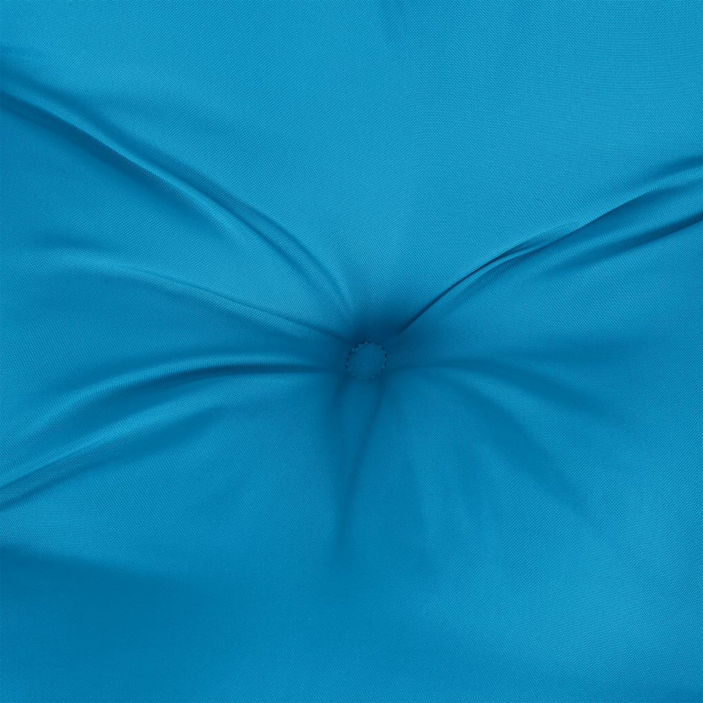 hynde til havebænk 100x50x7 cm oxfordstof lyseblå