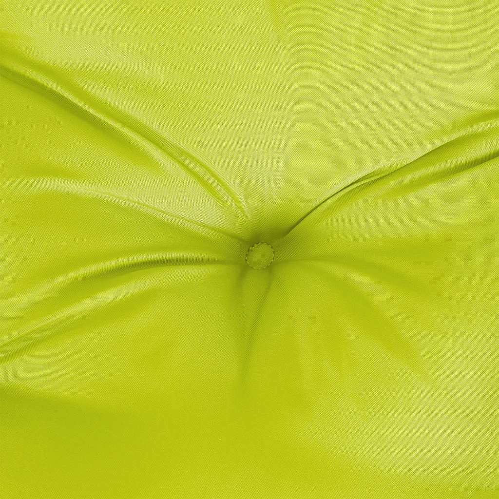 hynde til havebænk 100x50x7 cm oxfordstof klar grøn