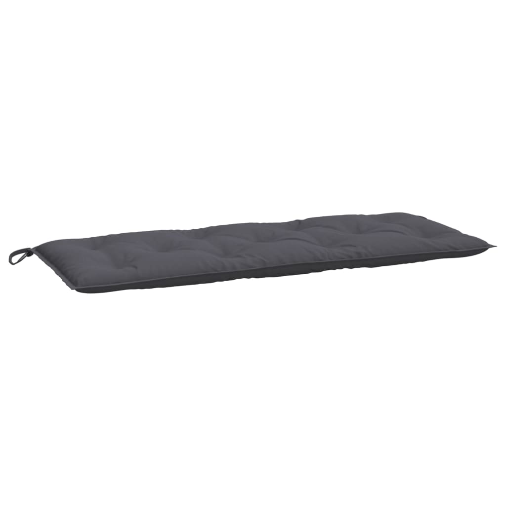hynde til havebænk 120x50x7 cm oxfordstof antracitgrå