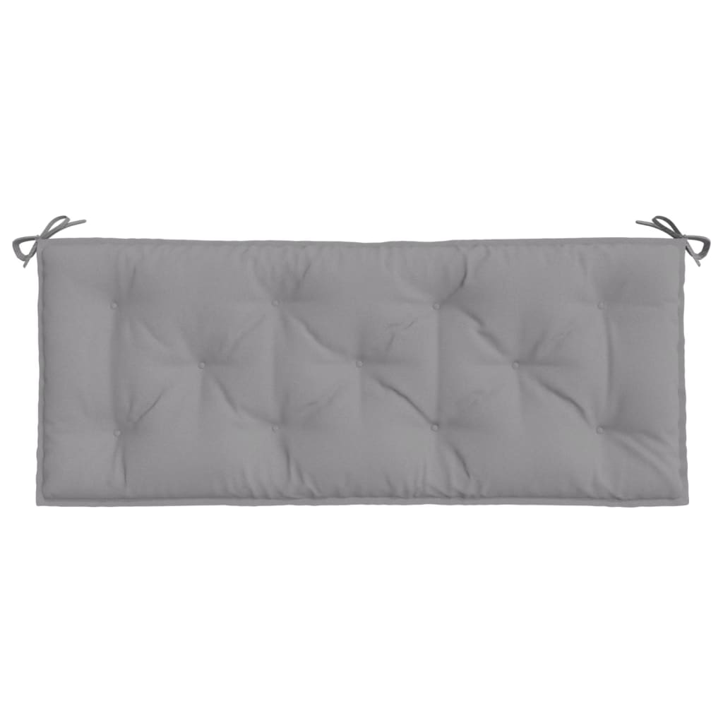 hynde til havebænk 120x50x7 cm stof grå